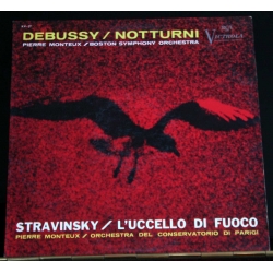 Stravinky - L'uccello di fuoco e Debussy  - Notturni LP 33 GIRI
