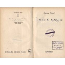 Osamu Dazai - Il sole si spegne