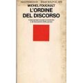 Michel Foucault - L'ordine del discorso