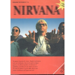 Nirvana - Libro con 20 foto da staccare Top music n° 12